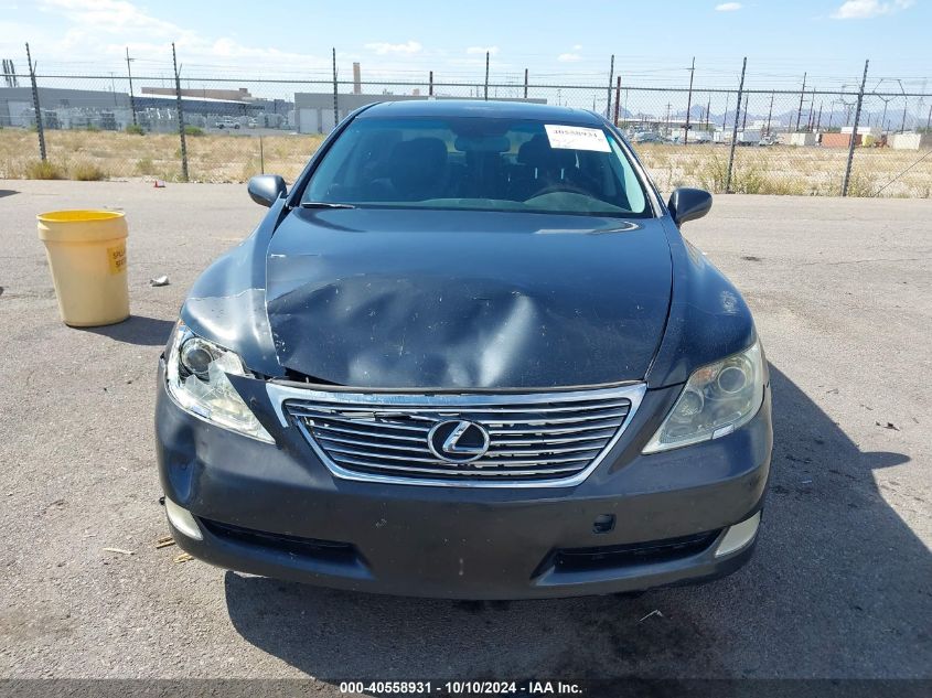 2007 Lexus Ls 460 VIN: JTHBL46F775029753 Lot: 40558931