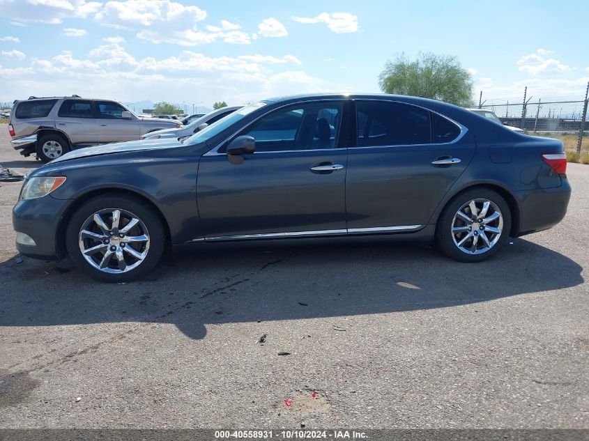 2007 Lexus Ls 460 VIN: JTHBL46F775029753 Lot: 40558931