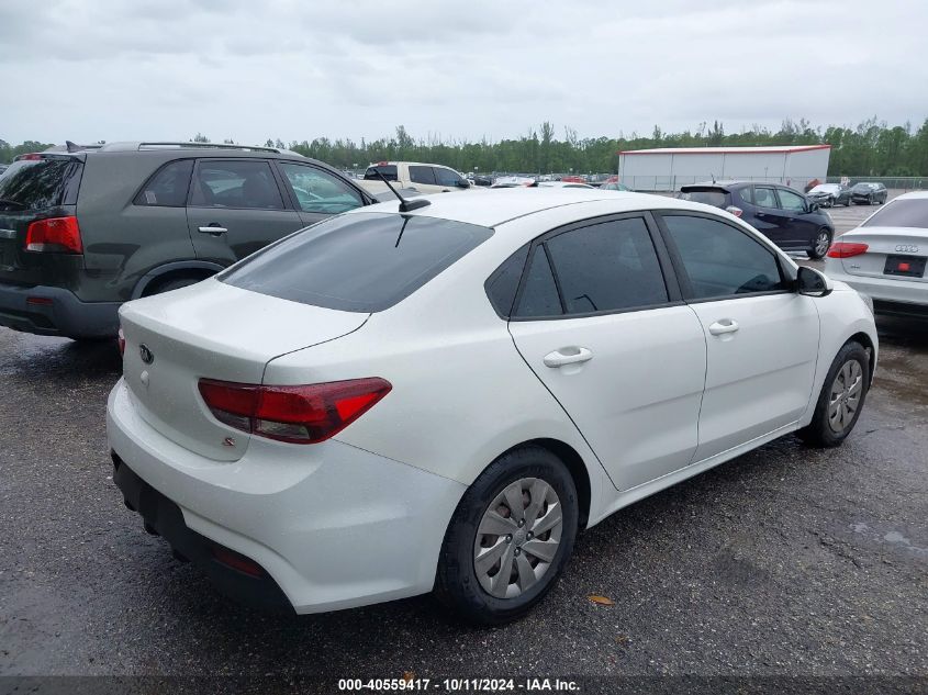 2018 Kia Rio S VIN: 3KPA24AB6JE103910 Lot: 40559417