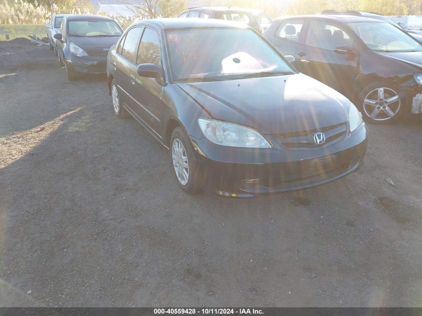 2004 Honda Civic Lx VIN: 2HGES16514H641427 Lot: 40559428