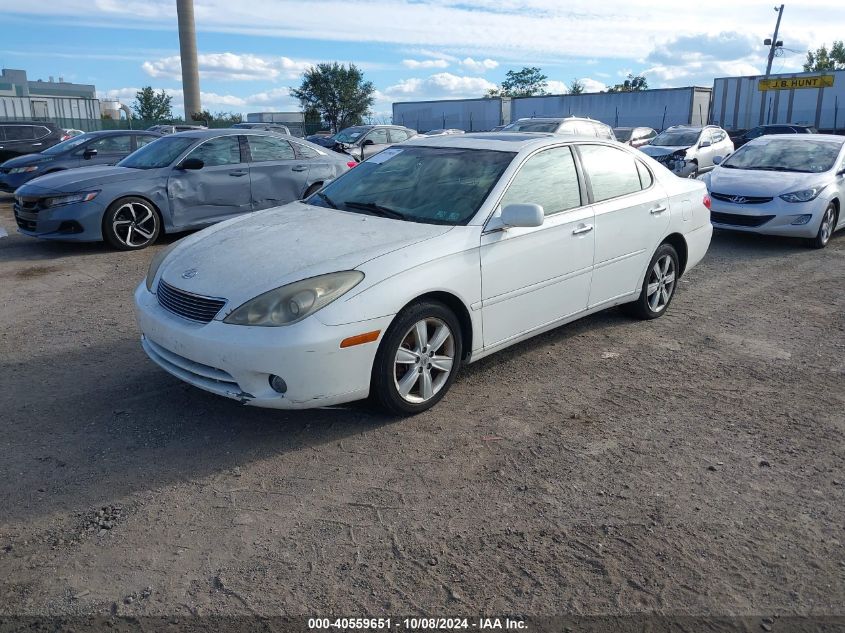 2005 Lexus Es 330 VIN: JTHBA30G755060502 Lot: 40559651