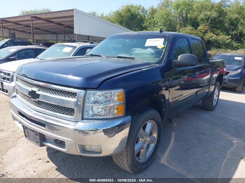 2012 Chevrolet Silverado 1500 Lt VIN: 3GCPCSE01CG172855 Lot: 40560053