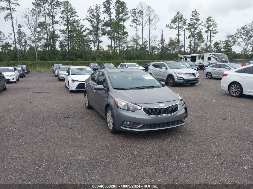 2014 Kia Forte Ex VIN: KNAFX4A82E5172877 Lot: 40560285