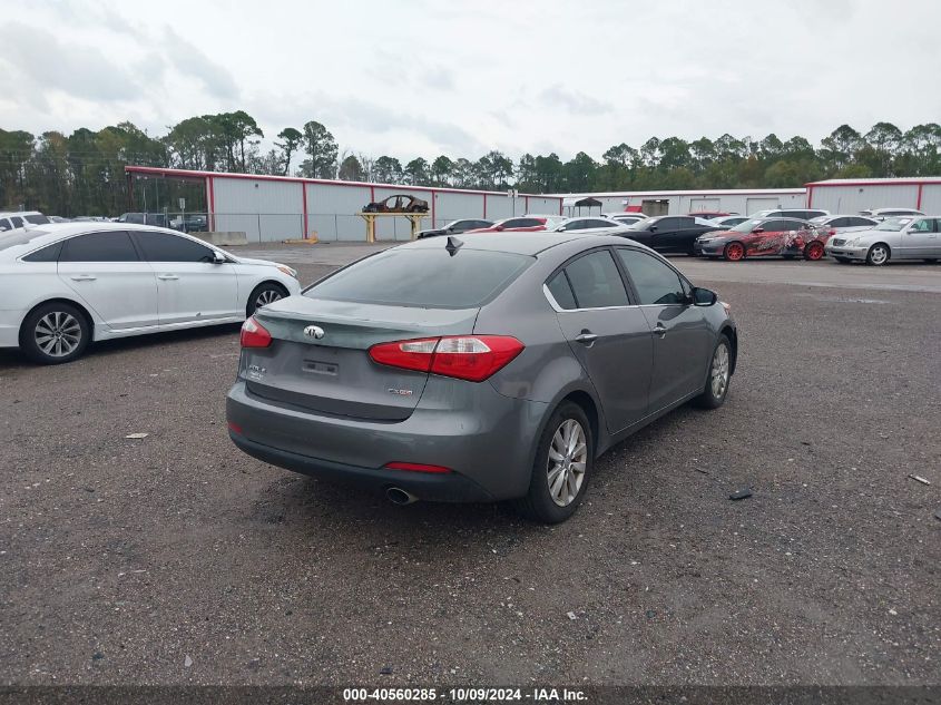 2014 Kia Forte Ex VIN: KNAFX4A82E5172877 Lot: 40560285