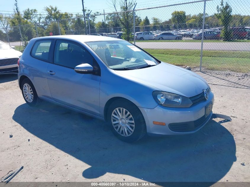 2010 Volkswagen Golf 2-Door VIN: WVWBB7AJ1AW239316 Lot: 40560397