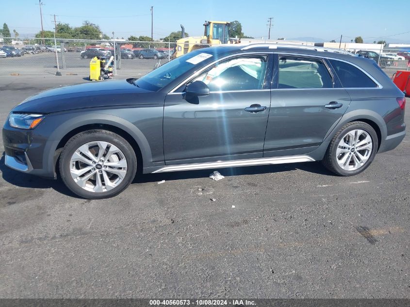 2024 Audi A4 Allroad Premium Plus 45 Tfsi Quattro S Tronic VIN: WA18AAF41RA070690 Lot: 40560573