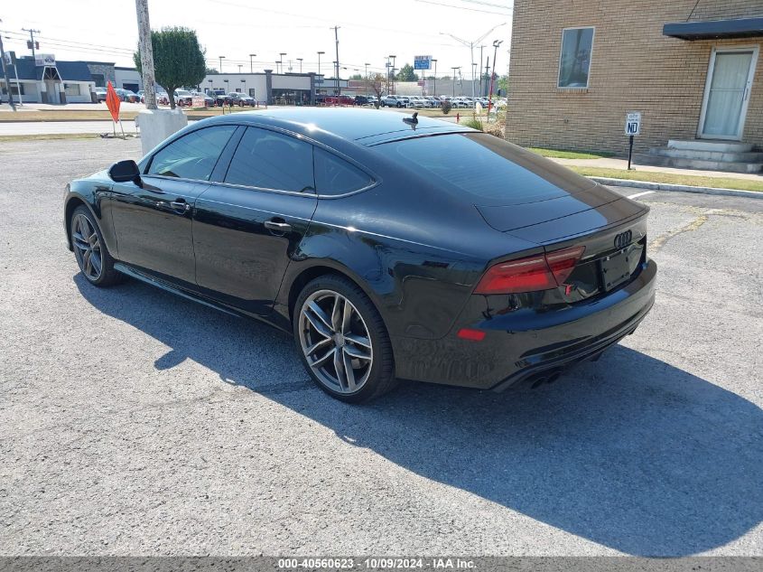 2016 Audi S7 4.0T VIN: WAUW2BFC1GN080324 Lot: 40560623