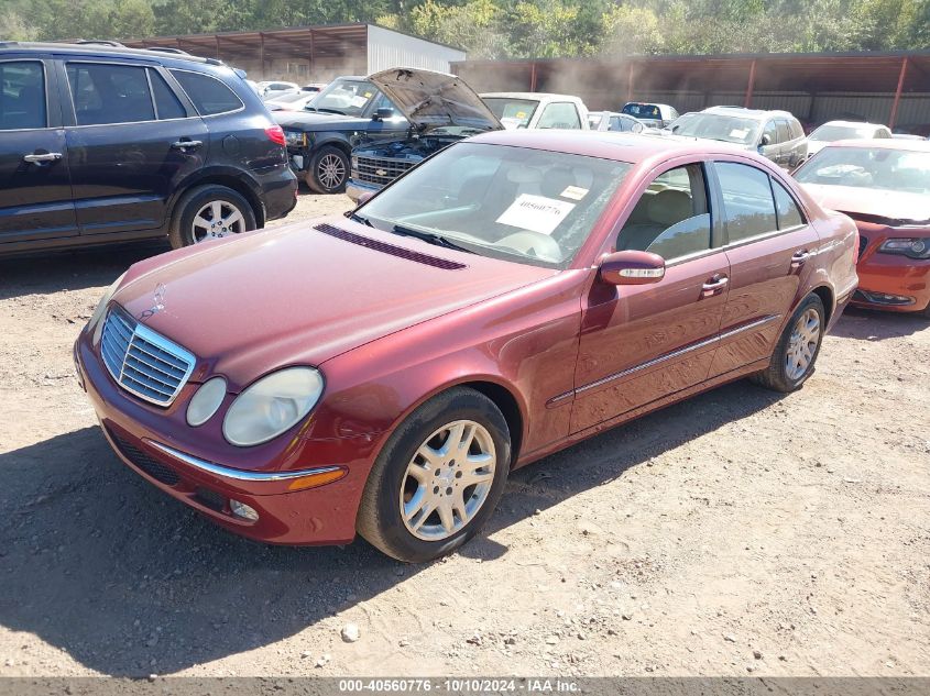 2004 Mercedes-Benz E 320 VIN: WDBUF65J04A433577 Lot: 40560776