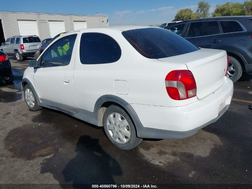 2001 Toyota Echo VIN: JTDAT123510113887 Lot: 40560796