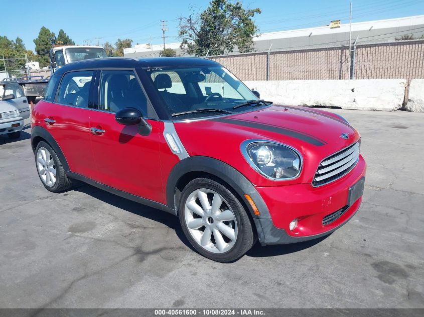 2013 Mini Countryman Cooper VIN: WMWZB3C51DWM07111 Lot: 40561600