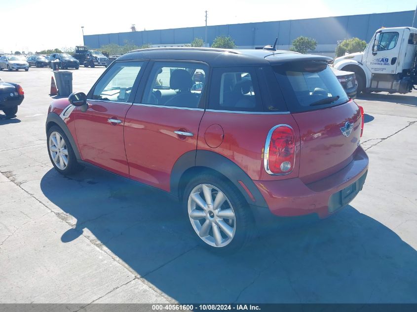 2013 Mini Countryman Cooper VIN: WMWZB3C51DWM07111 Lot: 40561600