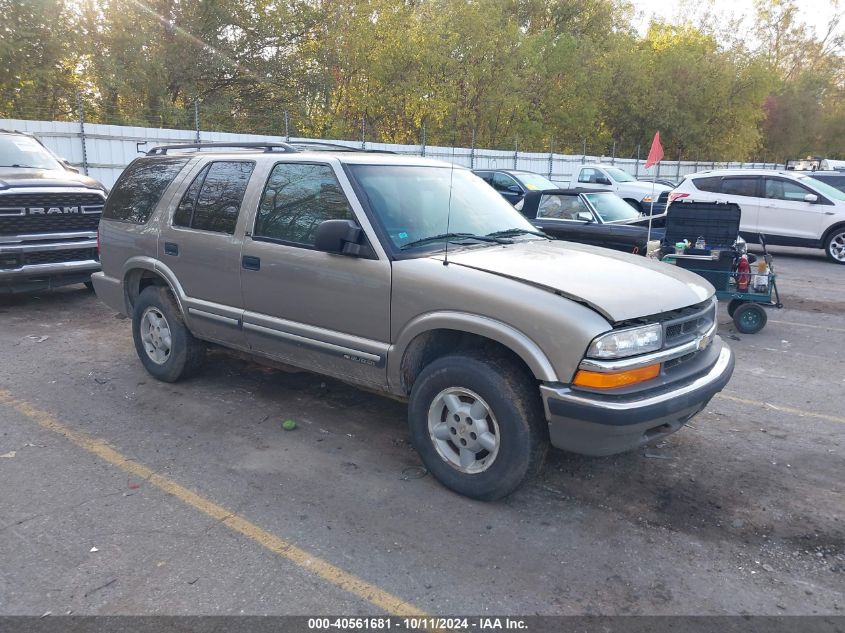 2000 Chevrolet Blazer Ls VIN: 1GNDT13W5Y2233166 Lot: 40561681