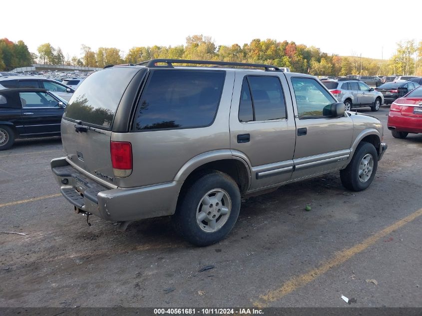 2000 Chevrolet Blazer Ls VIN: 1GNDT13W5Y2233166 Lot: 40561681