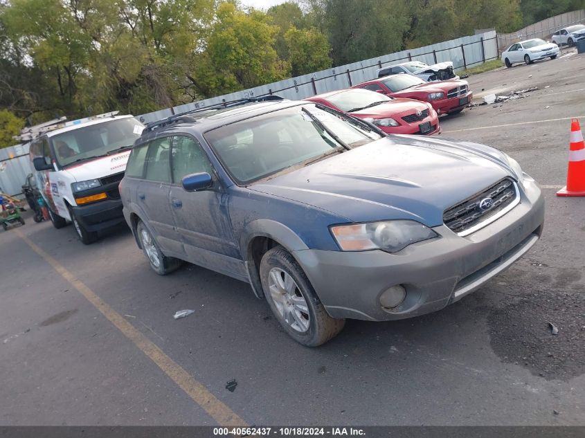 2005 Subaru Outback 2.5I Limited VIN: 4S4BP62C657381085 Lot: 40562437