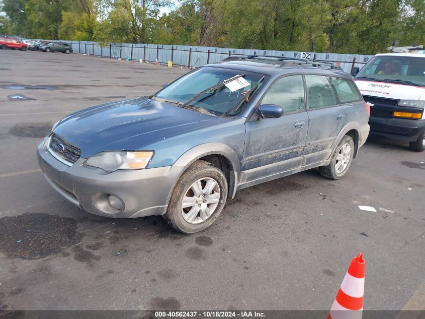 2005 Subaru Outback 2.5I Limited VIN: 4S4BP62C657381085 Lot: 40562437