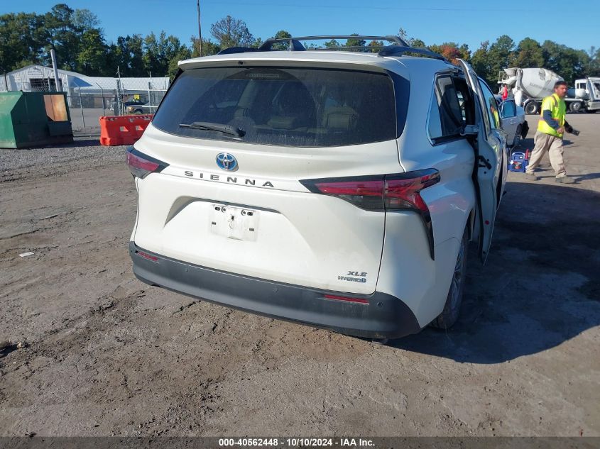 2021 Toyota Sienna Xle VIN: 5TDYRKEC5MS062763 Lot: 40562448