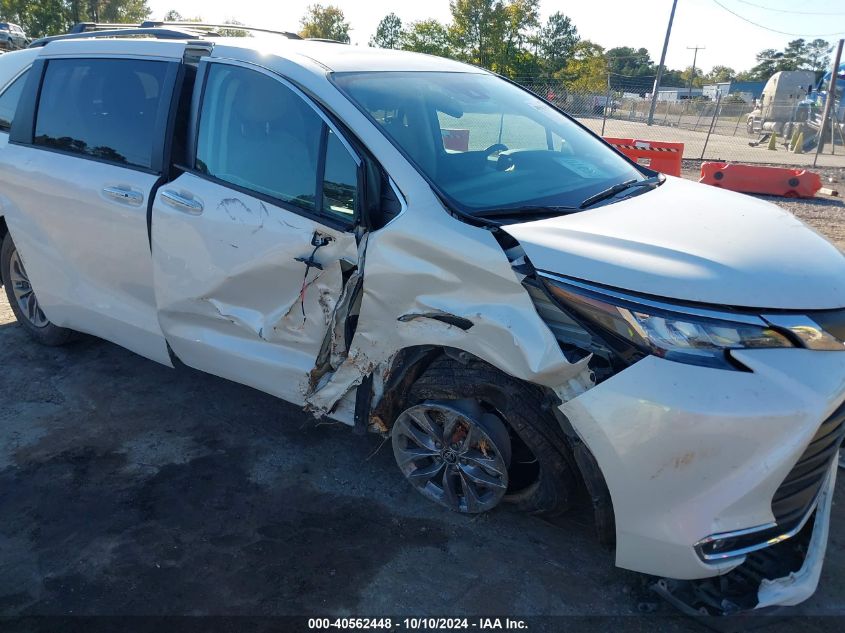 2021 Toyota Sienna Xle VIN: 5TDYRKEC5MS062763 Lot: 40562448