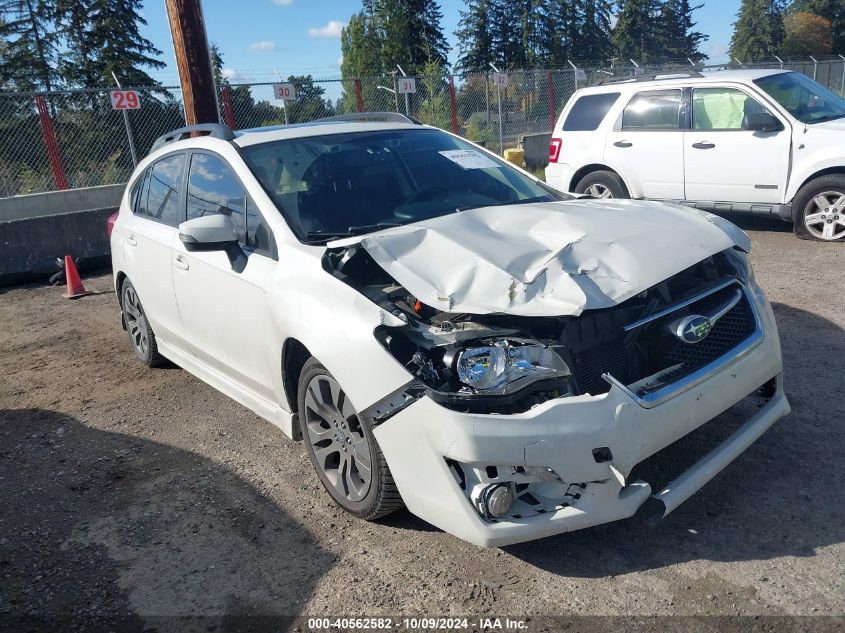 2015 Subaru Impreza 2.0I Sport Limited VIN: JF1GPAZ64F8268704 Lot: 40562582