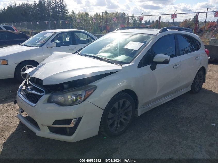 2015 Subaru Impreza 2.0I Sport Limited VIN: JF1GPAZ64F8268704 Lot: 40562582