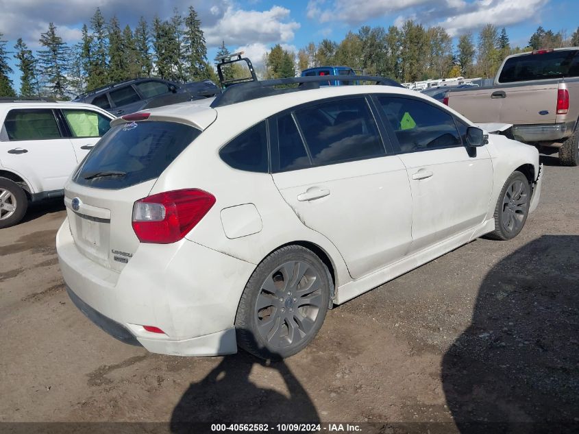 2015 Subaru Impreza 2.0I Sport Limited VIN: JF1GPAZ64F8268704 Lot: 40562582