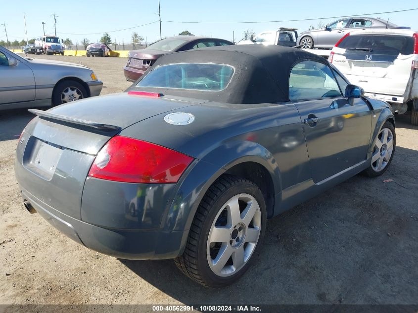 2001 Audi Tt VIN: TRUTC28NX11005773 Lot: 40562991