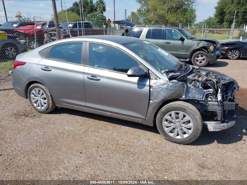 2021 Hyundai Accent Se VIN: 3KPC24A62ME144213 Lot: 40563611