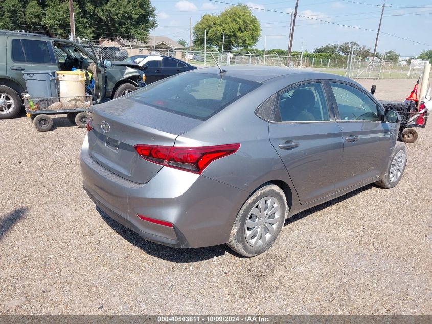 2021 Hyundai Accent Se VIN: 3KPC24A62ME144213 Lot: 40563611