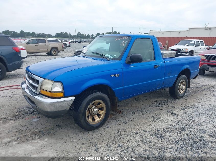 2000 Ford Ranger Xl/Xlt VIN: 1FTYR10V1YTA05387 Lot: 40563992