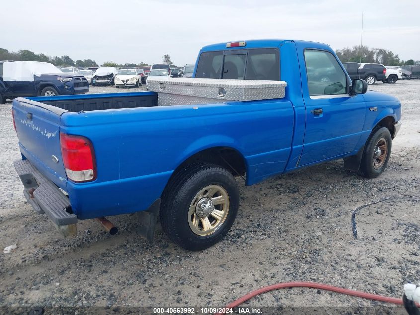 2000 Ford Ranger Xl/Xlt VIN: 1FTYR10V1YTA05387 Lot: 40563992