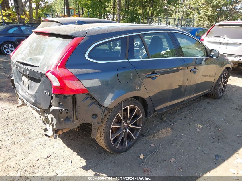 2016 Volvo V60 T5 Platinum VIN: YV140MEM1G1298335 Lot: 40564784