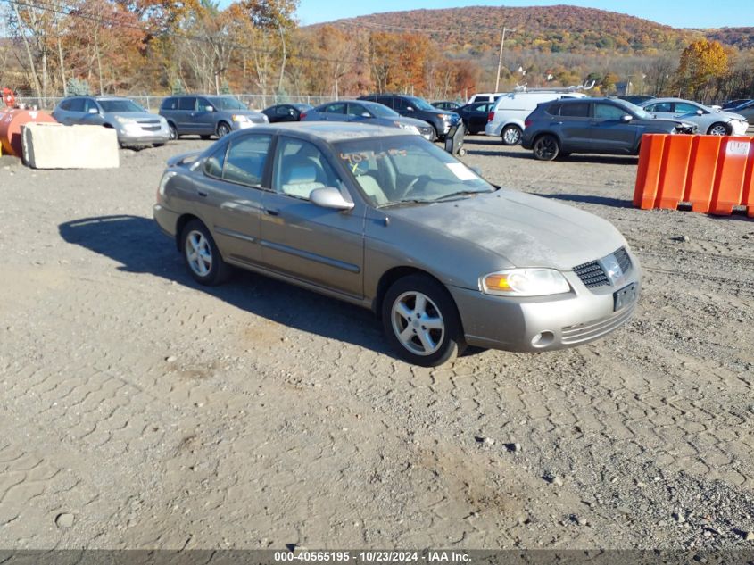 2004 Nissan Sentra 2.5S VIN: 3N1AB51A74L740501 Lot: 40565195