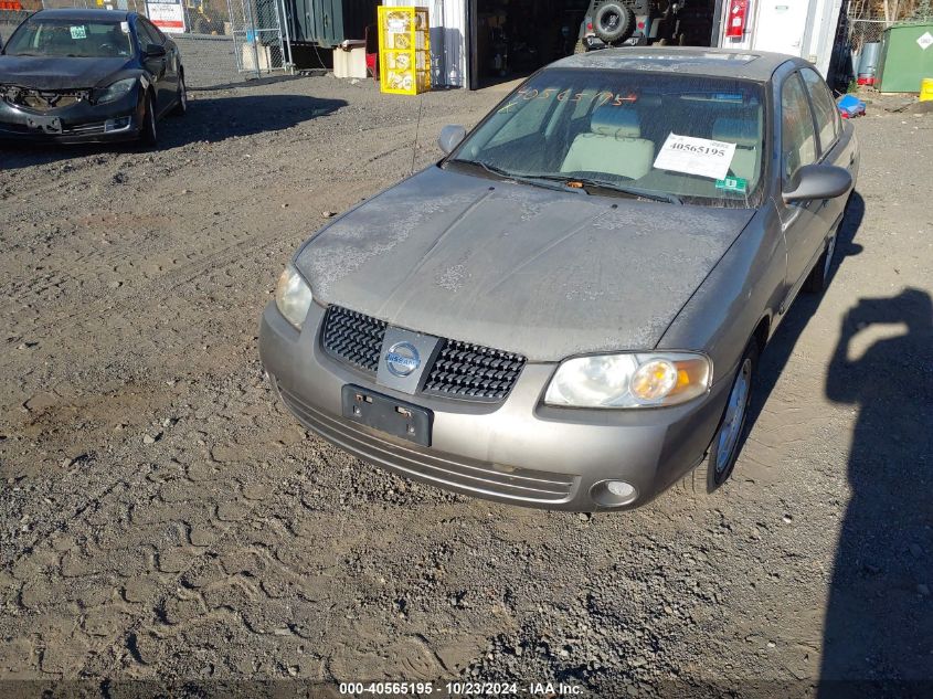 2004 Nissan Sentra 2.5S VIN: 3N1AB51A74L740501 Lot: 40565195