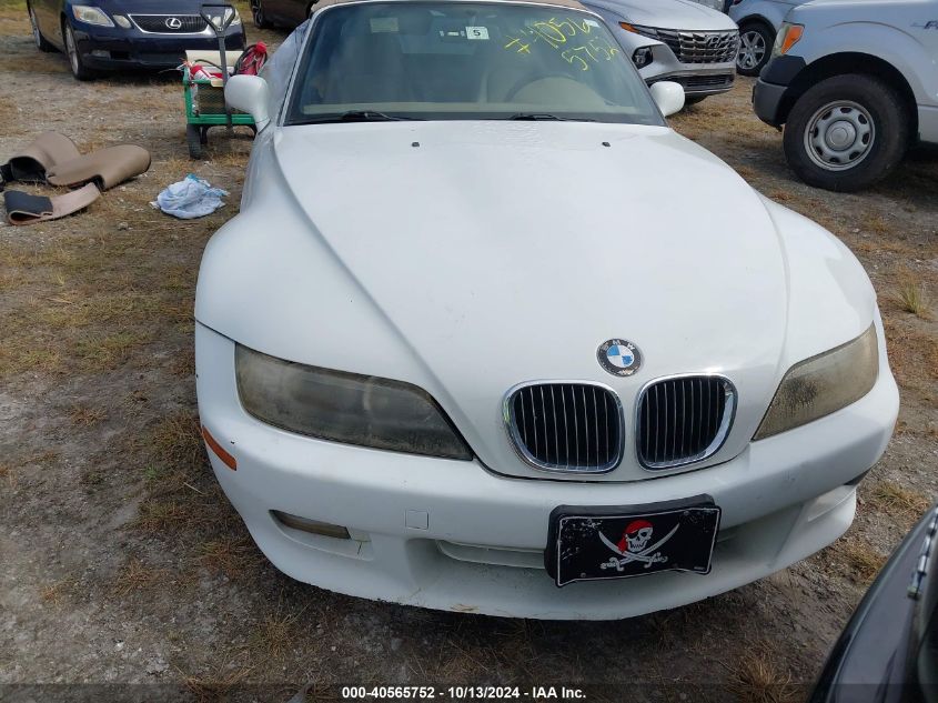 2000 BMW Z3 2.8 VIN: 4USCH3348YLF42640 Lot: 40565752