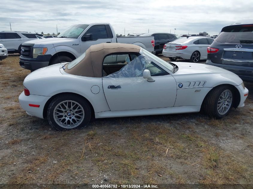 2000 BMW Z3 2.8 VIN: 4USCH3348YLF42640 Lot: 40565752