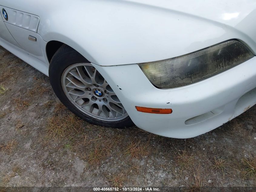 2000 BMW Z3 2.8 VIN: 4USCH3348YLF42640 Lot: 40565752