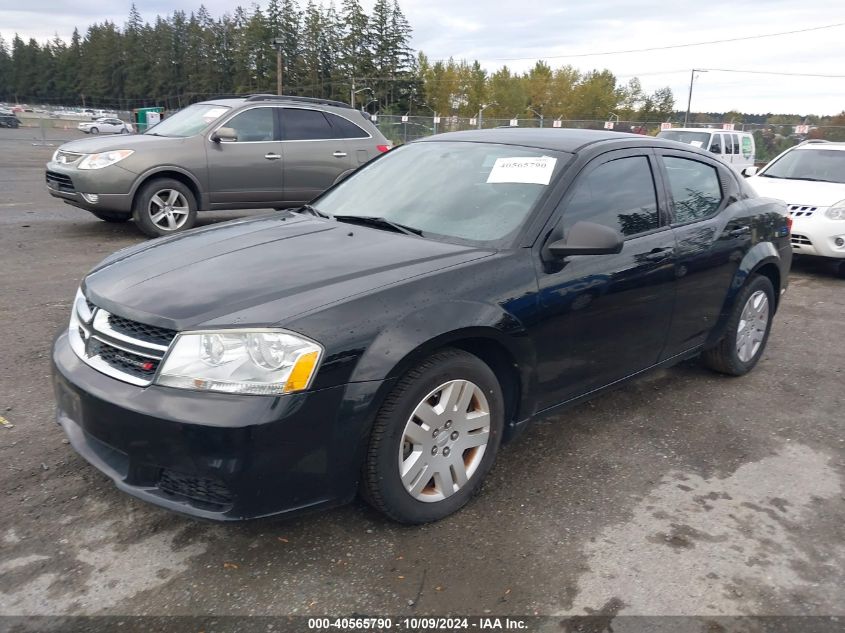 2013 Dodge Avenger Se VIN: 1C3CDZAB6DN677721 Lot: 40565790