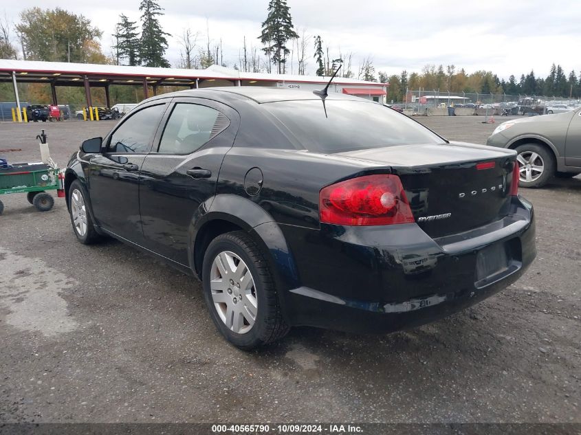 2013 Dodge Avenger Se VIN: 1C3CDZAB6DN677721 Lot: 40565790