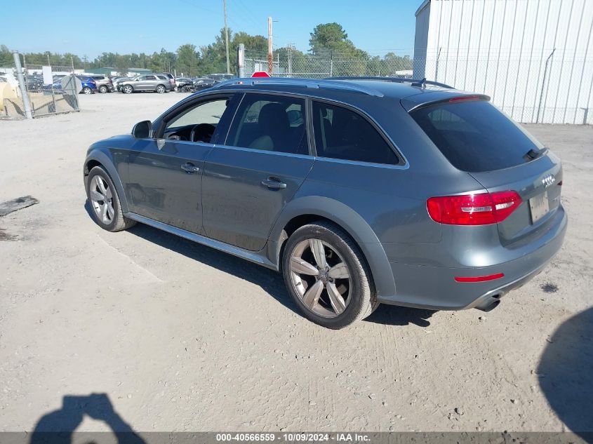 2015 Audi A4 Allroad Premium VIN: WA1TFAFLXFA057063 Lot: 40566559