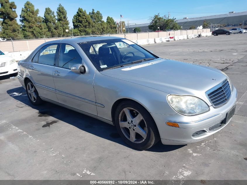 2004 Mercedes-Benz S 430 VIN: WDBNG70J74A393982 Lot: 40566992