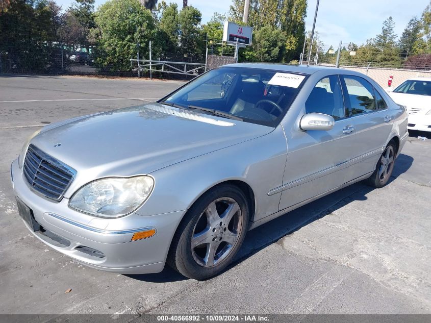 2004 Mercedes-Benz S 430 VIN: WDBNG70J74A393982 Lot: 40566992