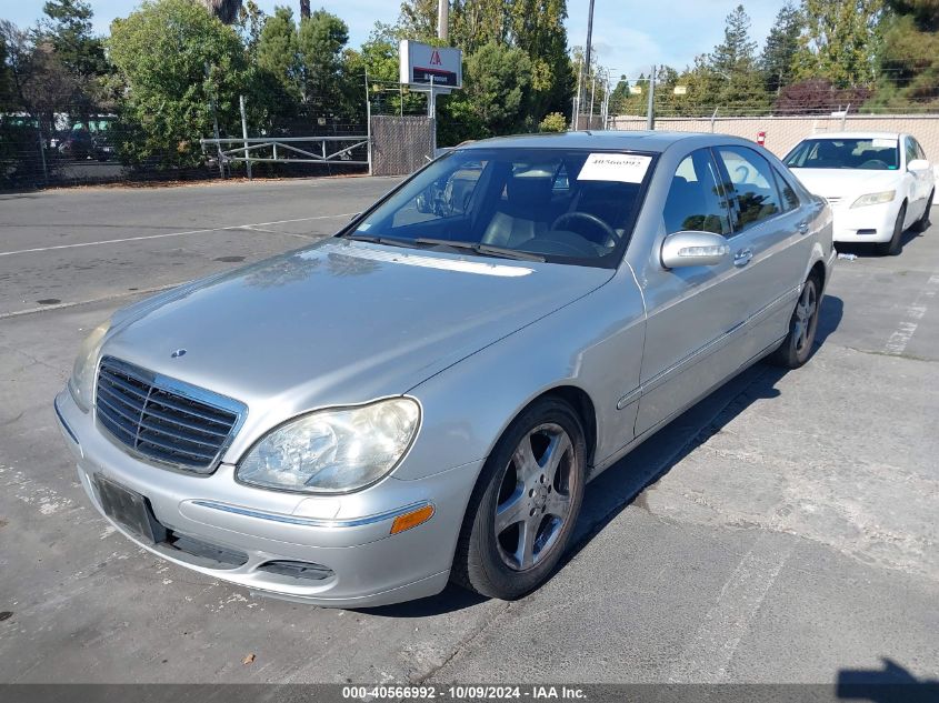 2004 Mercedes-Benz S 430 VIN: WDBNG70J74A393982 Lot: 40566992