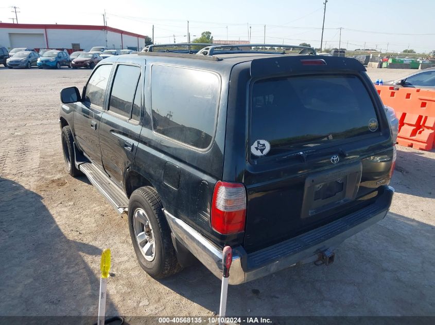 1996 Toyota 4Runner Sr5 VIN: JT3GN86R3T0017968 Lot: 40568135