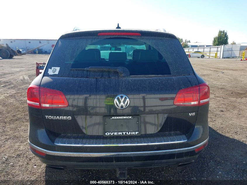 2016 Volkswagen Touareg Vr6 Lux VIN: WVGEF9BP9GD011581 Lot: 40568373