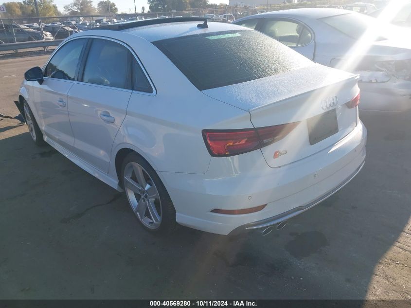 2020 Audi S3 Premium Tfsi Quattro S Tronic VIN: WAUB1GFF2LA002273 Lot: 40569280