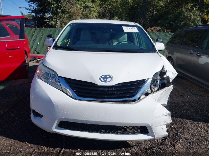 2011 Toyota Sienna Le V6 VIN: 5TDKK3DC0BS119840 Lot: 40569625