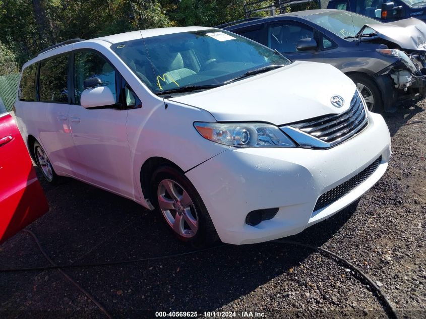 2011 Toyota Sienna Le V6 VIN: 5TDKK3DC0BS119840 Lot: 40569625