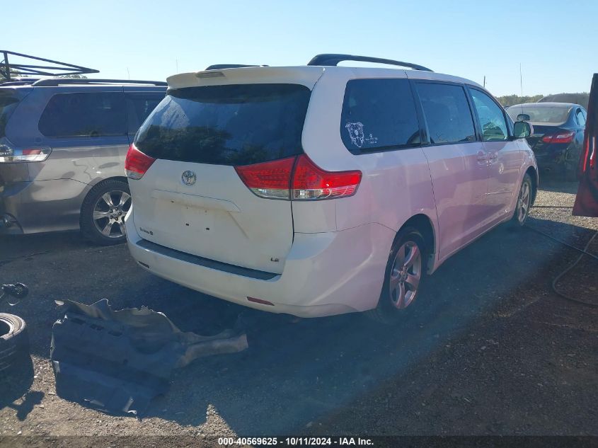 2011 Toyota Sienna Le V6 VIN: 5TDKK3DC0BS119840 Lot: 40569625