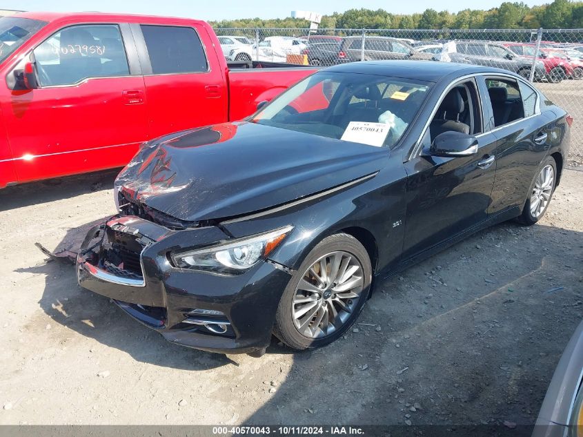 2018 Infiniti Q50 Luxe/Sport VIN: JN1EV7AR4JM430026 Lot: 40570043