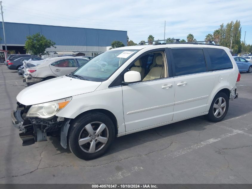 2009 Volkswagen Routan Sel VIN: 2V8HW54X99R599154 Lot: 40570347