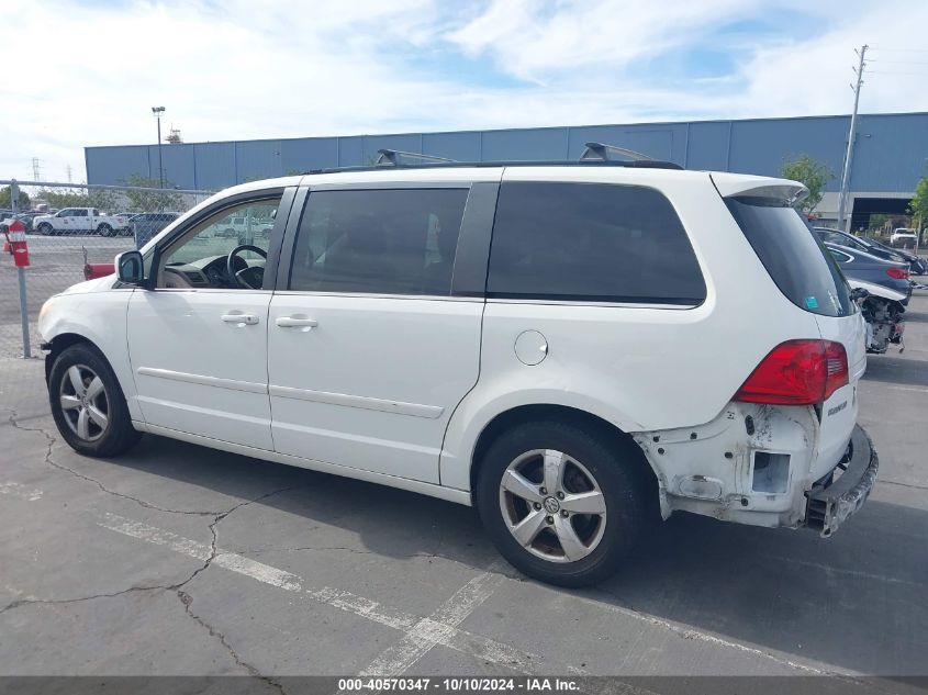 2009 Volkswagen Routan Sel VIN: 2V8HW54X99R599154 Lot: 40570347